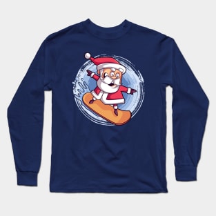 Santa Smart banana Long Sleeve T-Shirt